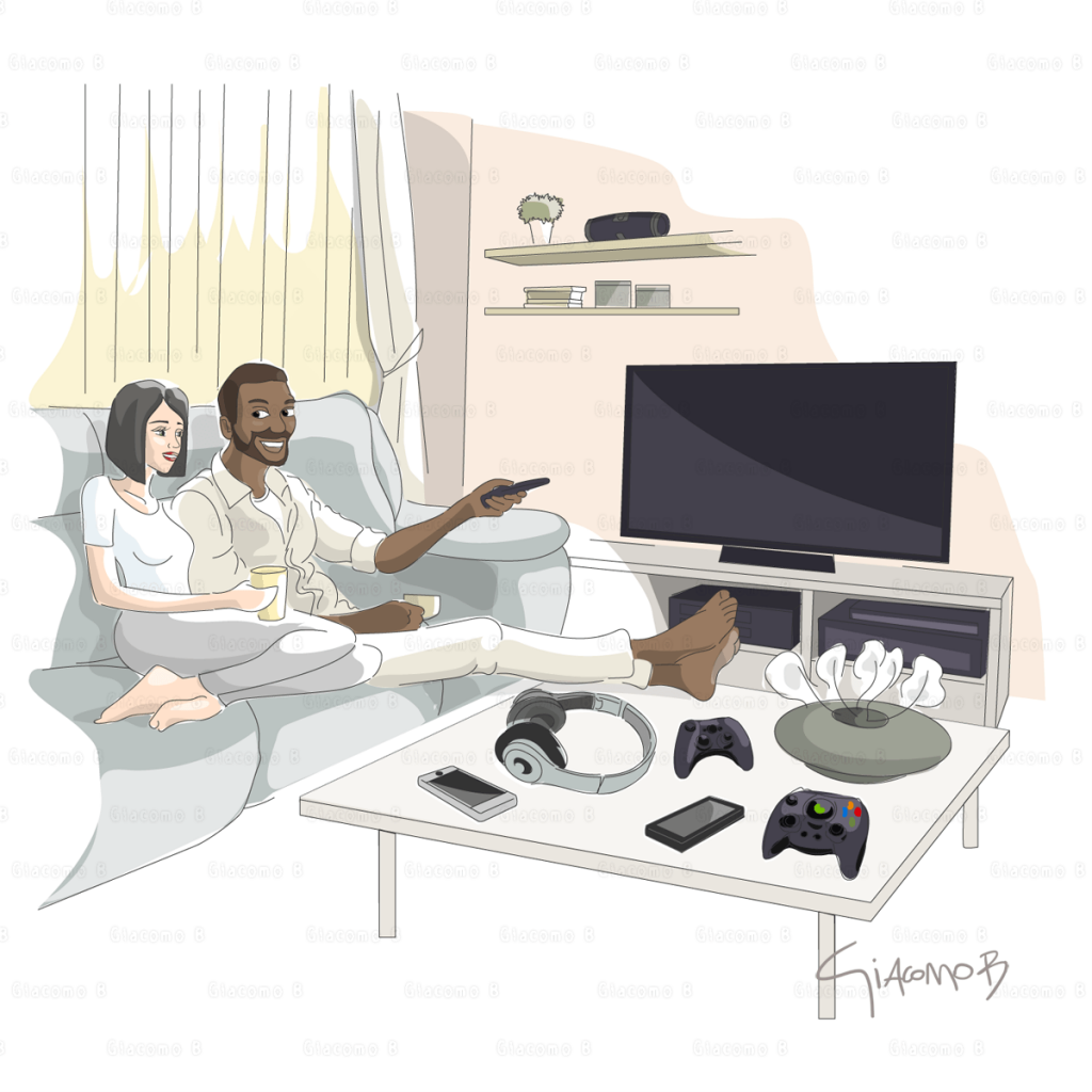 Electronics - Digital Illustration