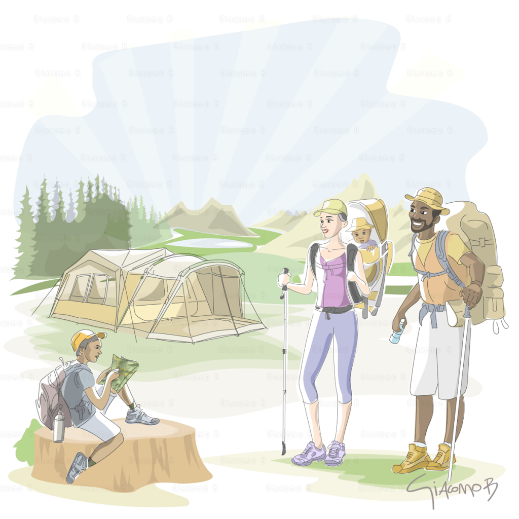 Sports & Outdoors - Digital illustration