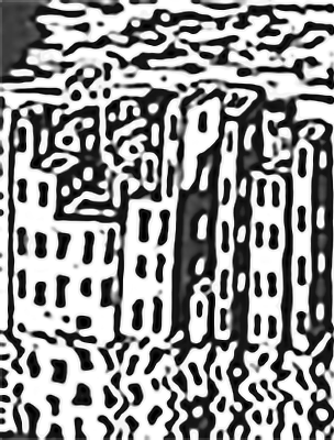 Frattali - Gif animated linocut prints by Giacomo Braccialarghe